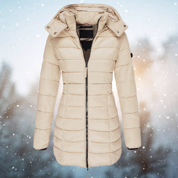 Stylische wasserdichte Winterjacke für Frauen