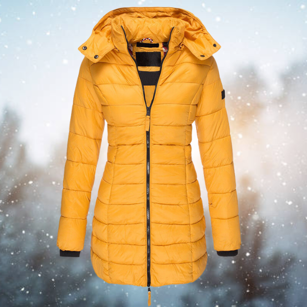 Stylische wasserdichte Winterjacke für Frauen