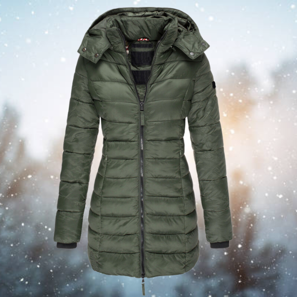 Stylische wasserdichte Winterjacke für Frauen