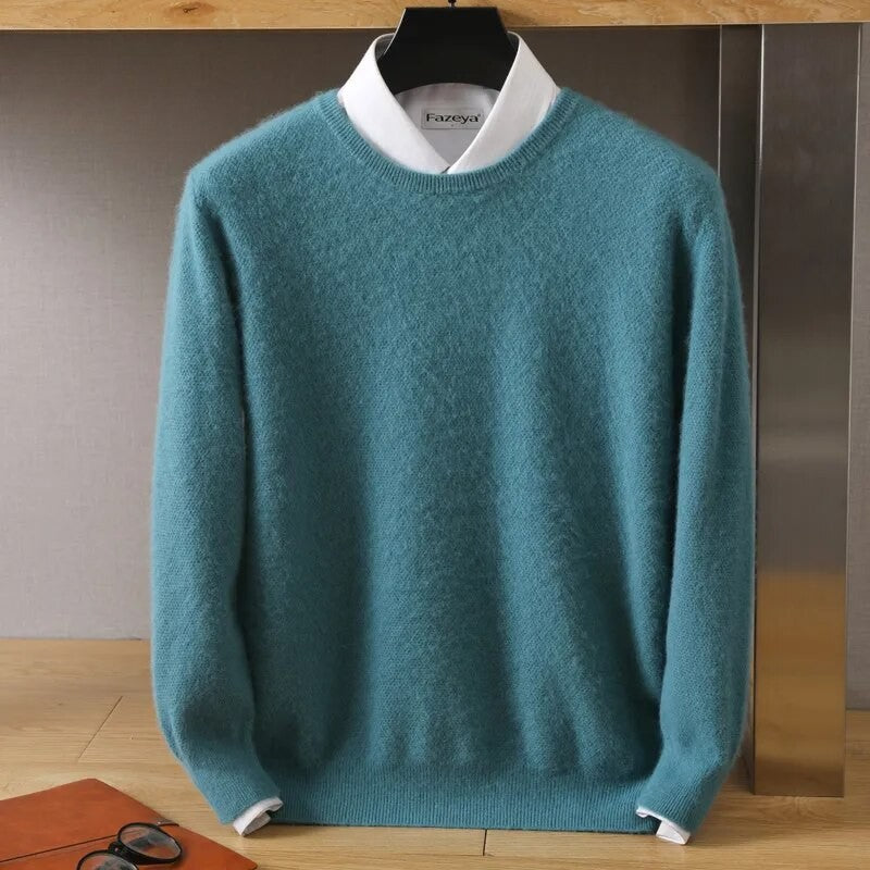 Stylischer Strickpullover