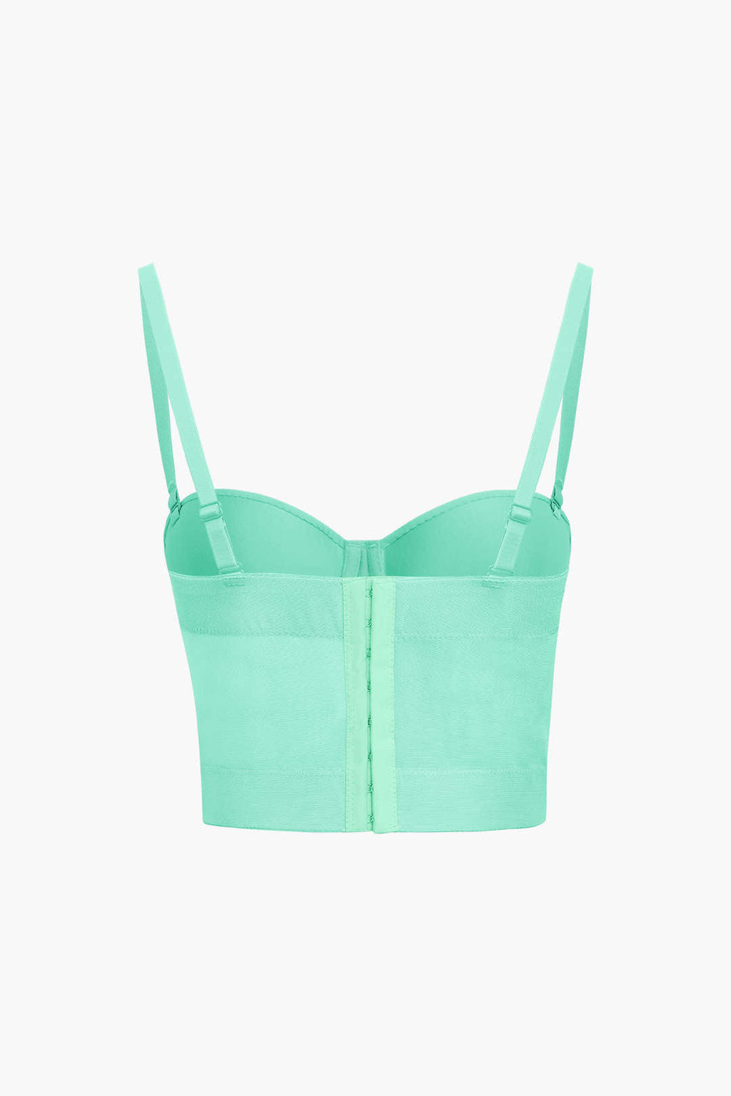 Mesh-Bustier-Top mit passender Unterwäsche