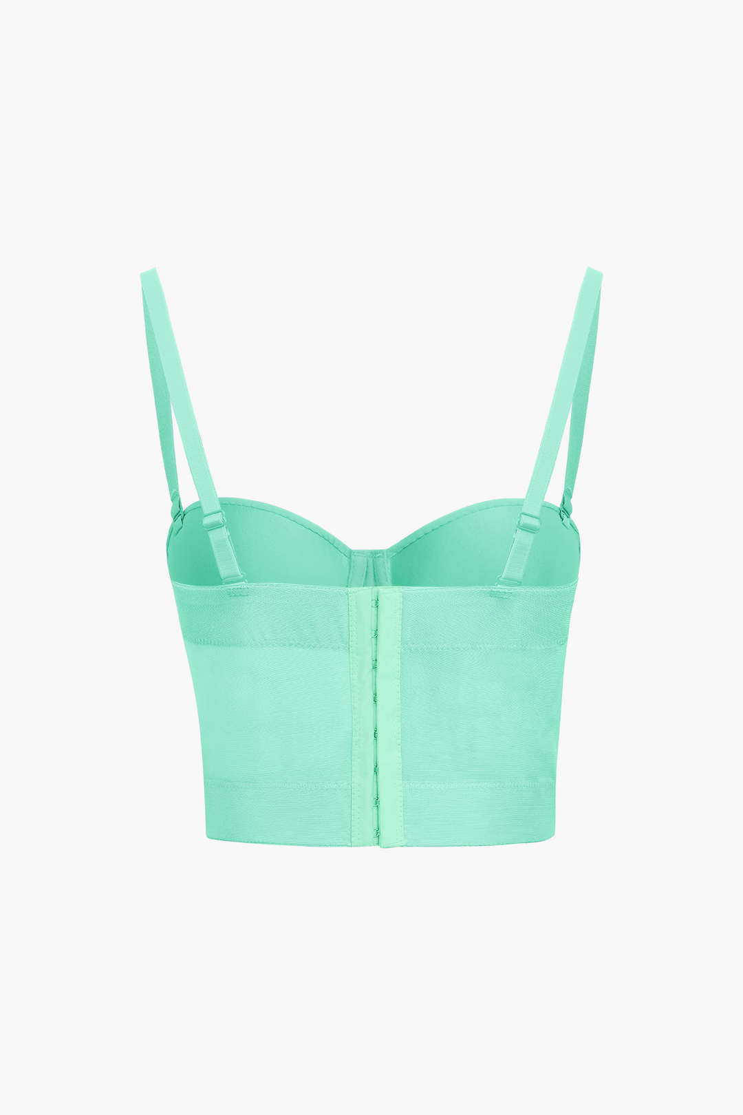 Mesh-Bustier-Top mit passender Unterwäsche