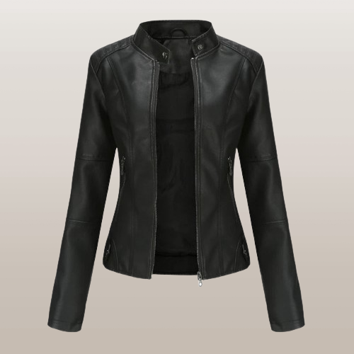 Stylische Damen Zip-Jacke